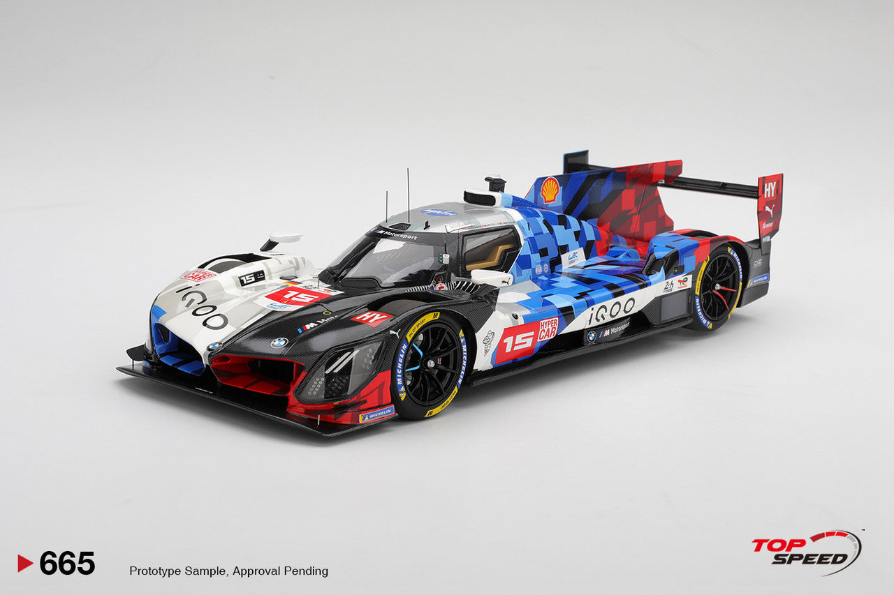 Preorder] Topspeed 1:18 BMW M Hybrid V8 #15 BMW M TEAM WRT 2025 Le