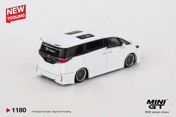 [Preorder] Mini GT 1:64 Toyota Vallfire 40 KUHL White MGT01180-BL