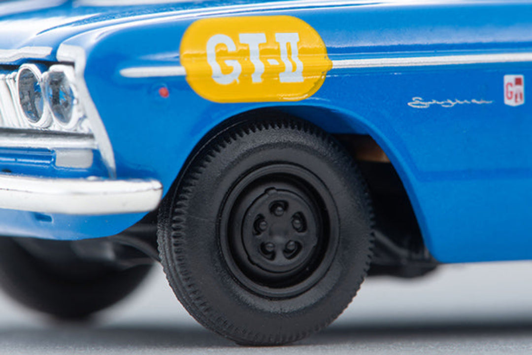 [Preorder] Tomytec TLVN 1:64 Nissan Prince Skyline GT 2nd Japanese Grand Prix #39 (Blue)