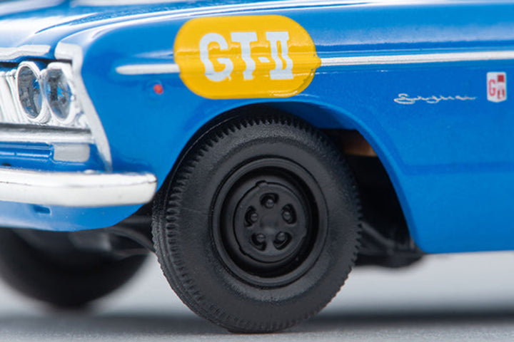 [Preorder] Tomytec TLVN 1:64 Nissan Prince Skyline GT 2nd Japanese Grand Prix #39 (Blue)