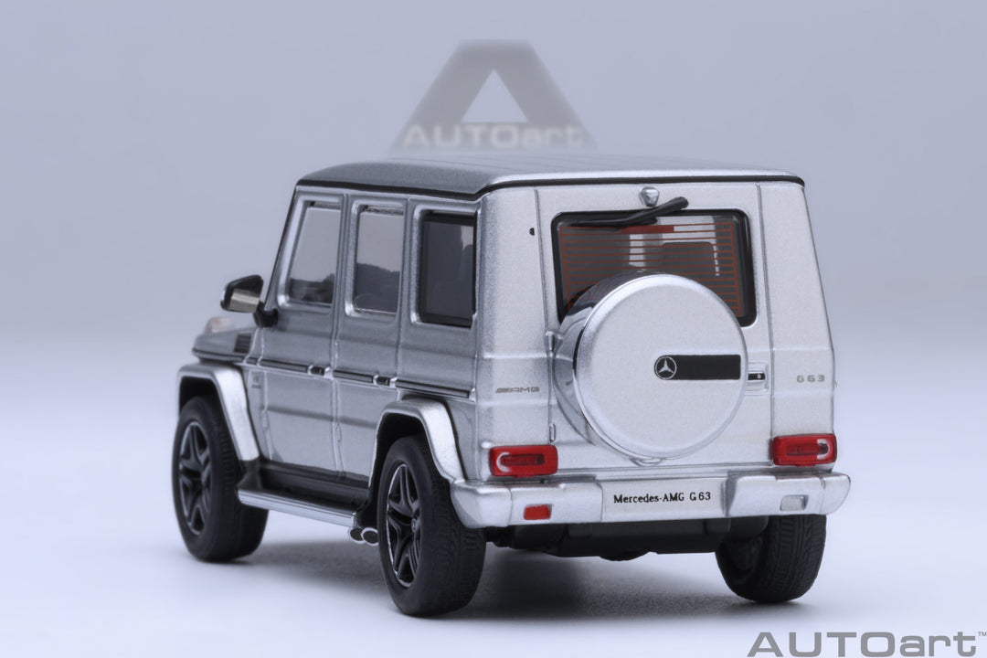 [Preorder] AutoArt 1:64 Mercedes-AMG G63 2017 (Iridium Silver) 20114
