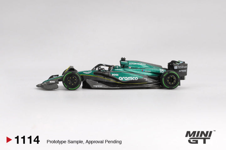 [Preorder] MINIGT 1:64 Aston Martin AMR24 #18 Lance Stroll 2024 MGT01114-BL