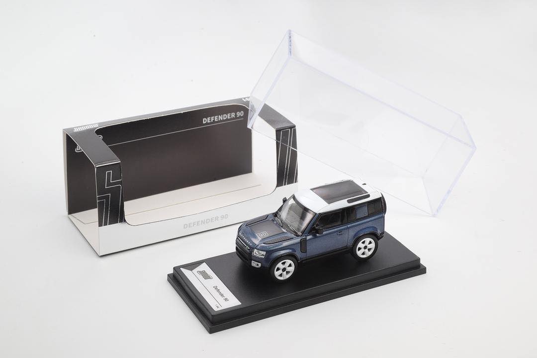 [Preorder] Shadow 1:64 Land Rover Defender 90 LHD BLUE/BROWN (2 Colours) LL-092-230/LL-092-231