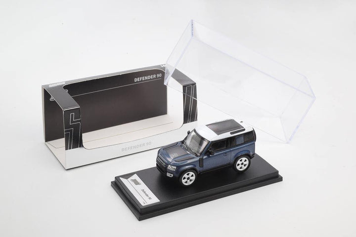 [Preorder] Shadow 1:64 Land Rover Defender 90 LHD BLUE/BROWN (2 Colours) LL-092-230/LL-092-231