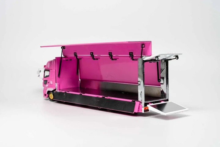 GCD 1:64 HINO 700 LB PINK - KAYANO DIST EDITION KS-093-738