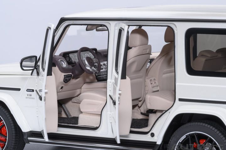 [Preorder] AUTOart 1:18 Mercedes-AMG G63 2019 (Designo Brilliant White) 76356