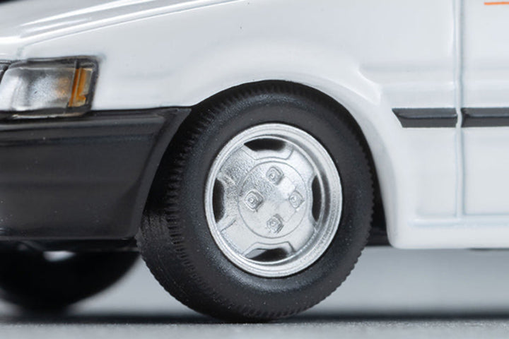 Tomytec TLVN 1:64 Toyota Corolla Levin 2-door lime (white) 1983 LV-N284e