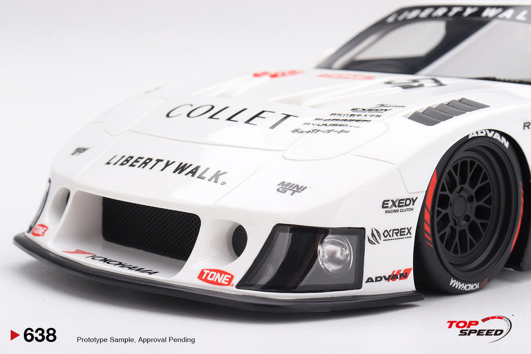 [Preorder] Topspeed 1:18 Mazda RX-7 LB-Hinomaru TS0638