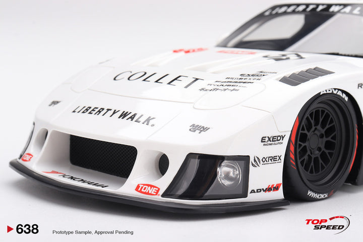 [Preorder] Topspeed 1:18 Mazda RX-7 LB-Hinomaru TS0638