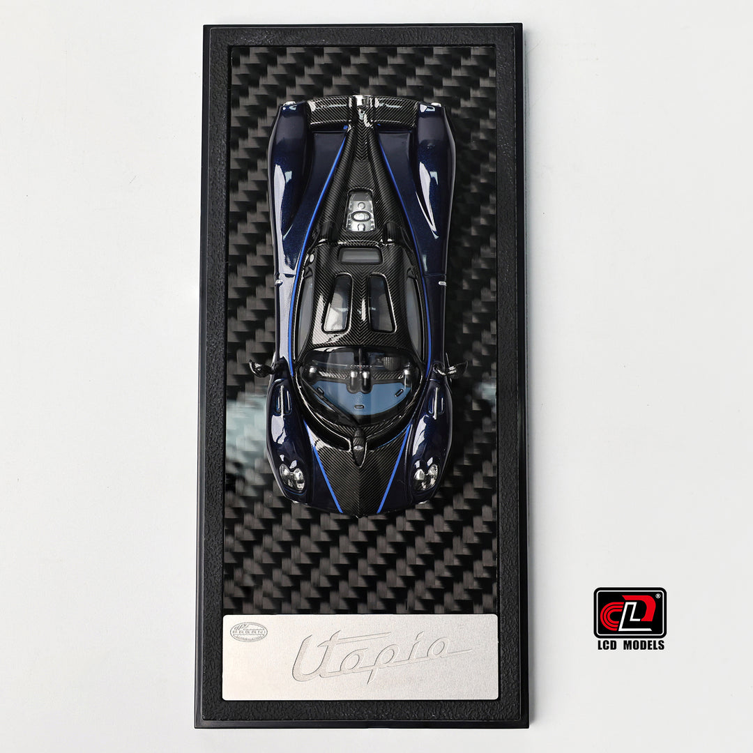 [Preorder] LCD 1:64 Pagani Utopia Black LCD64039-BB