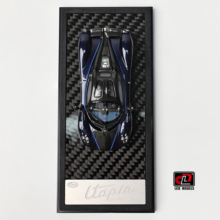 [Preorder] LCD 1:64 Pagani Utopia Black LCD64039-BB