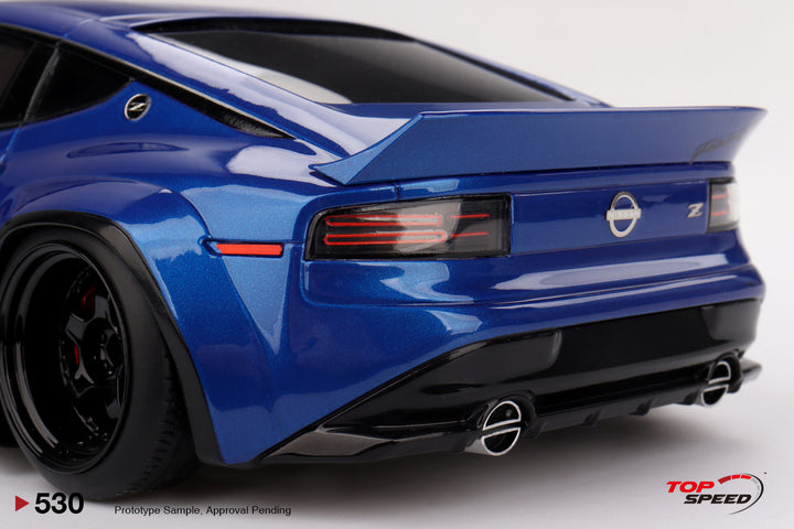 [Preorder] Topspeed 1:18 Nissan Z (RZ34) Pandem Seiran Blue TS0530