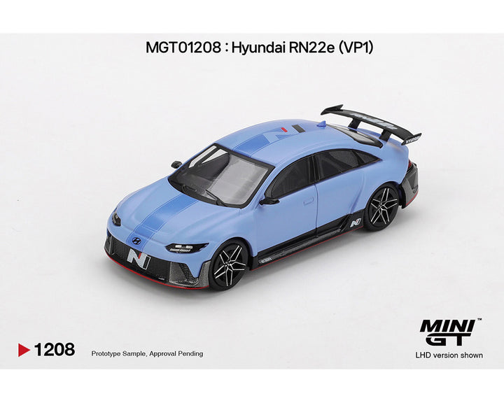 [Preorder] MINIGT 1:64 Hyundai RN22e (VP1) – Light Blue – Korea Exclusive MGT01208