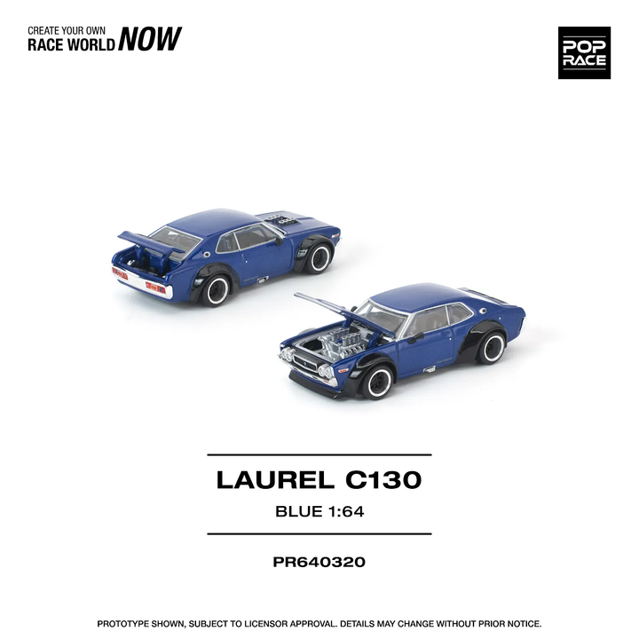 [Preorder] POPRACE 1:64 LAUREL C130 BLUE PR640320
