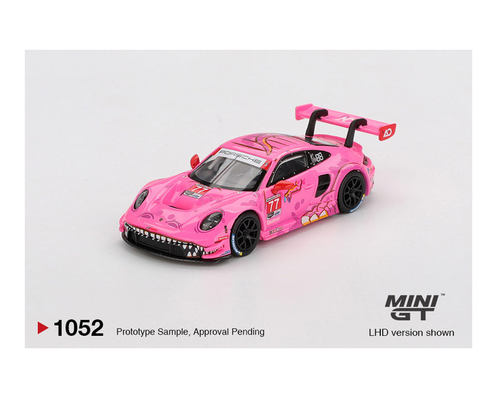 [Preorder] MINIGT 1:64 Porsche 911 GT3 R #77 AO Racing 2024 IMSA ROAD AMERICA MGT01052-BL