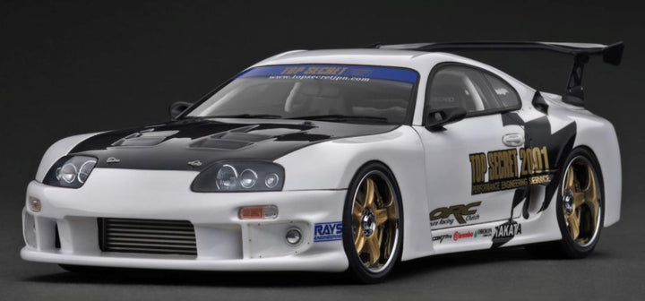 [Preorder] Ignition Model 1:18 TOP SECRET GT300 Supra (A80) White IG3744