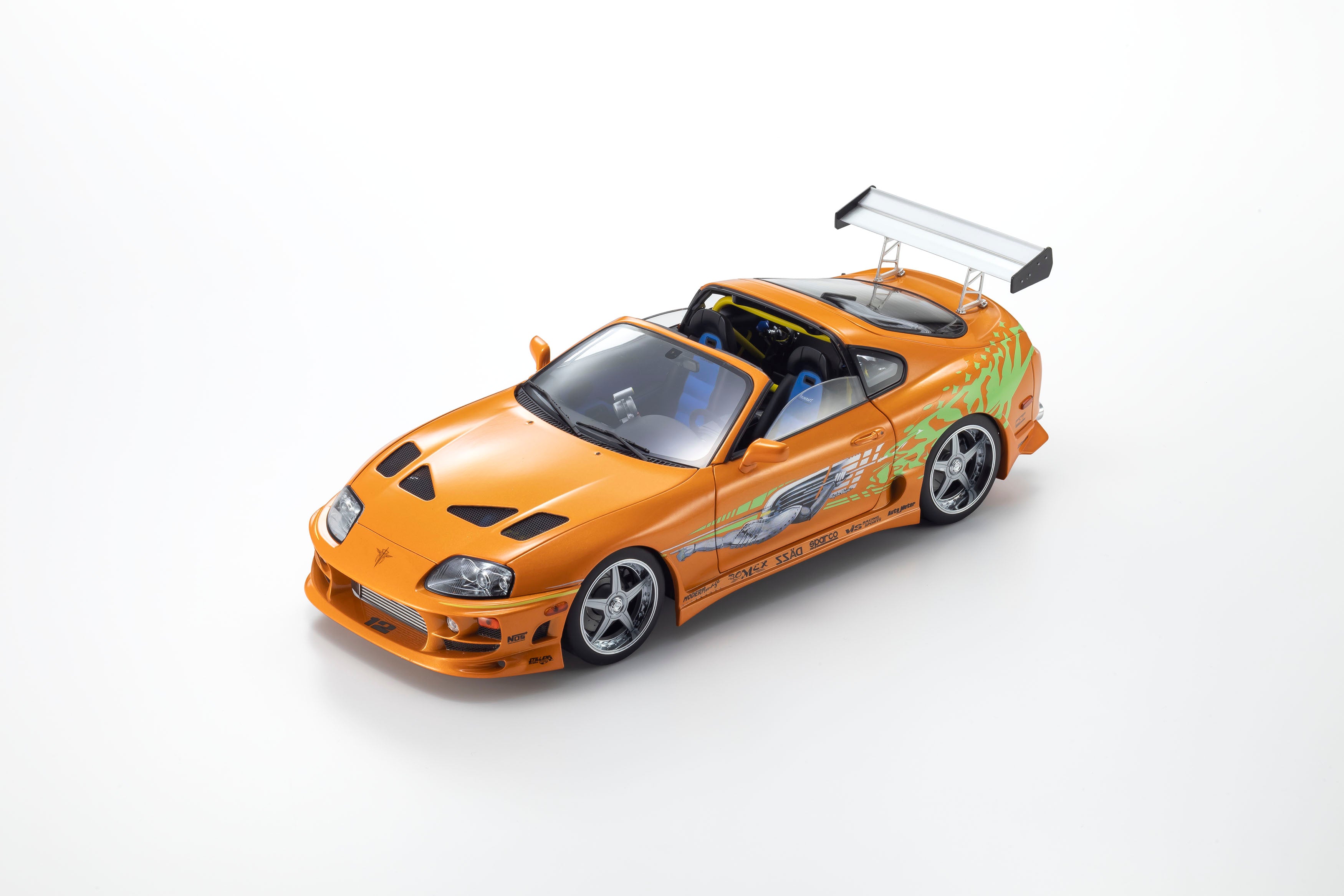 Preorder] Kyosho 1:18 Toyota Supra Turbo Fast & Furious Orange