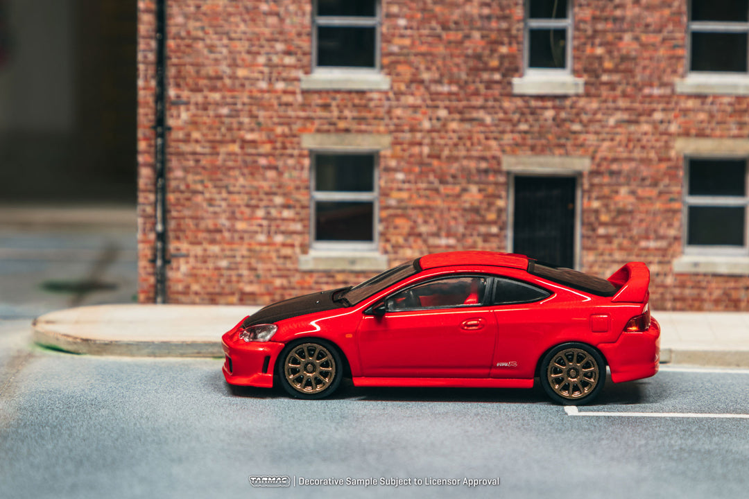 [Preorder] Tarmac Works 1:64 Honda Integra TYPE R DC5 Custom Red - licensed by Honda T64R-TL022-RE