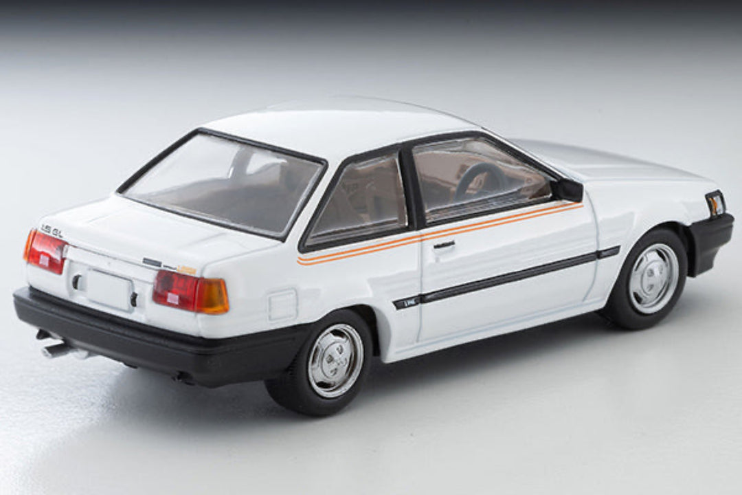 Tomytec TLVN 1:64 Toyota Corolla Levin 2-door lime (white) 1983 LV-N284e