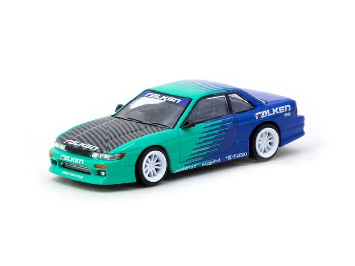 Tarmac Works 1:64 VERTEX Nissan Silvia (S13) Falken T64G-025-FA