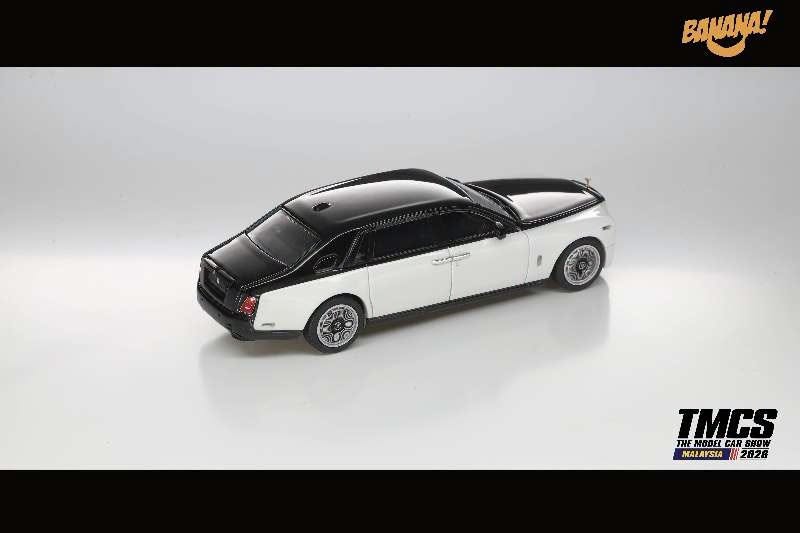 BANANA 1:64 Phantom EWB Version Black White Exclusive edition of 2026 TMCS Malaysia exhibition