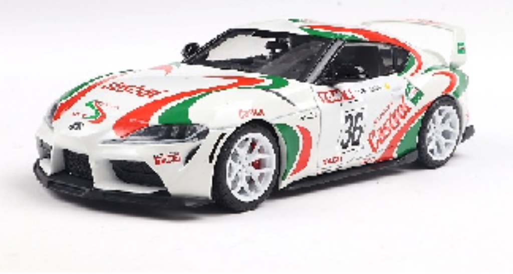 Solido 1:18 TOYOTA GR SUPRA TOYOTA RACING TRIBUTE WHITE 2024