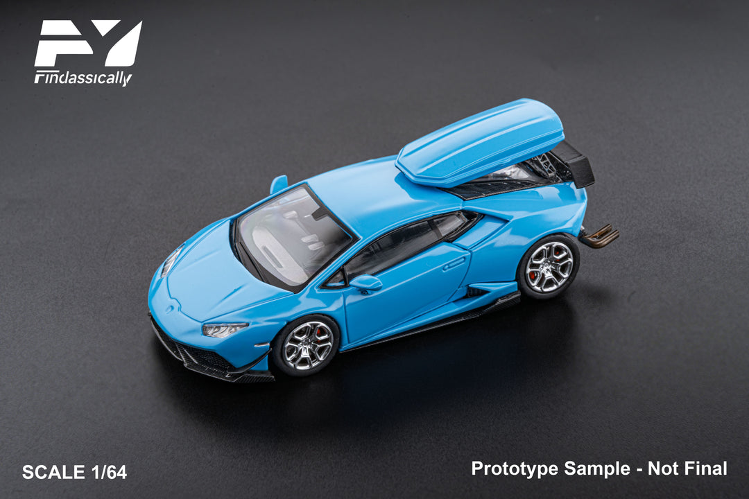 [Preorder] Finclassically 1:64 Lamborghini Huracan With Travel Suitcase (2 Versions)