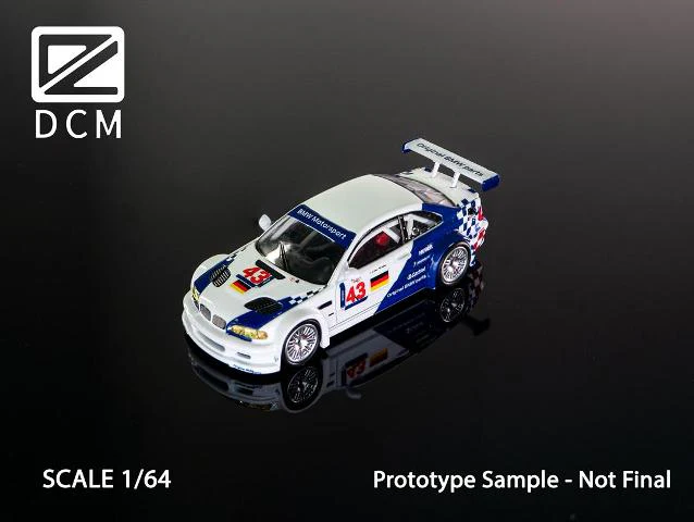 DCM 1:64 BMW M3 GTR E46 ALMS 2001 