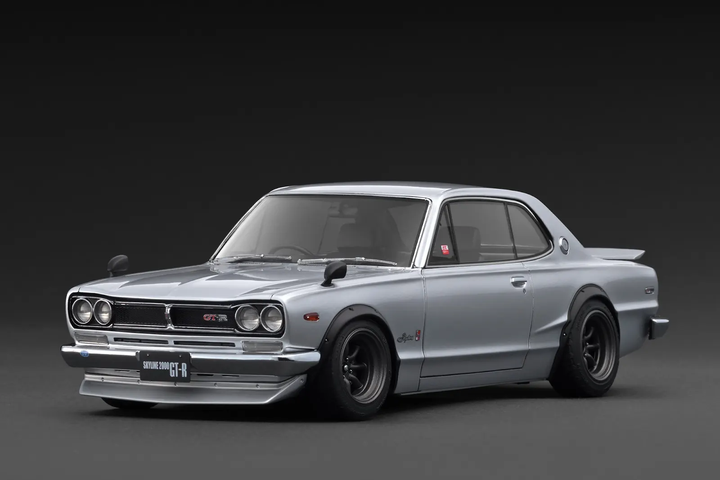 [Preorder] Ignition Model 1:18 Nissan Skyline 2000 GT-R (KPGC10) Silver IG4031