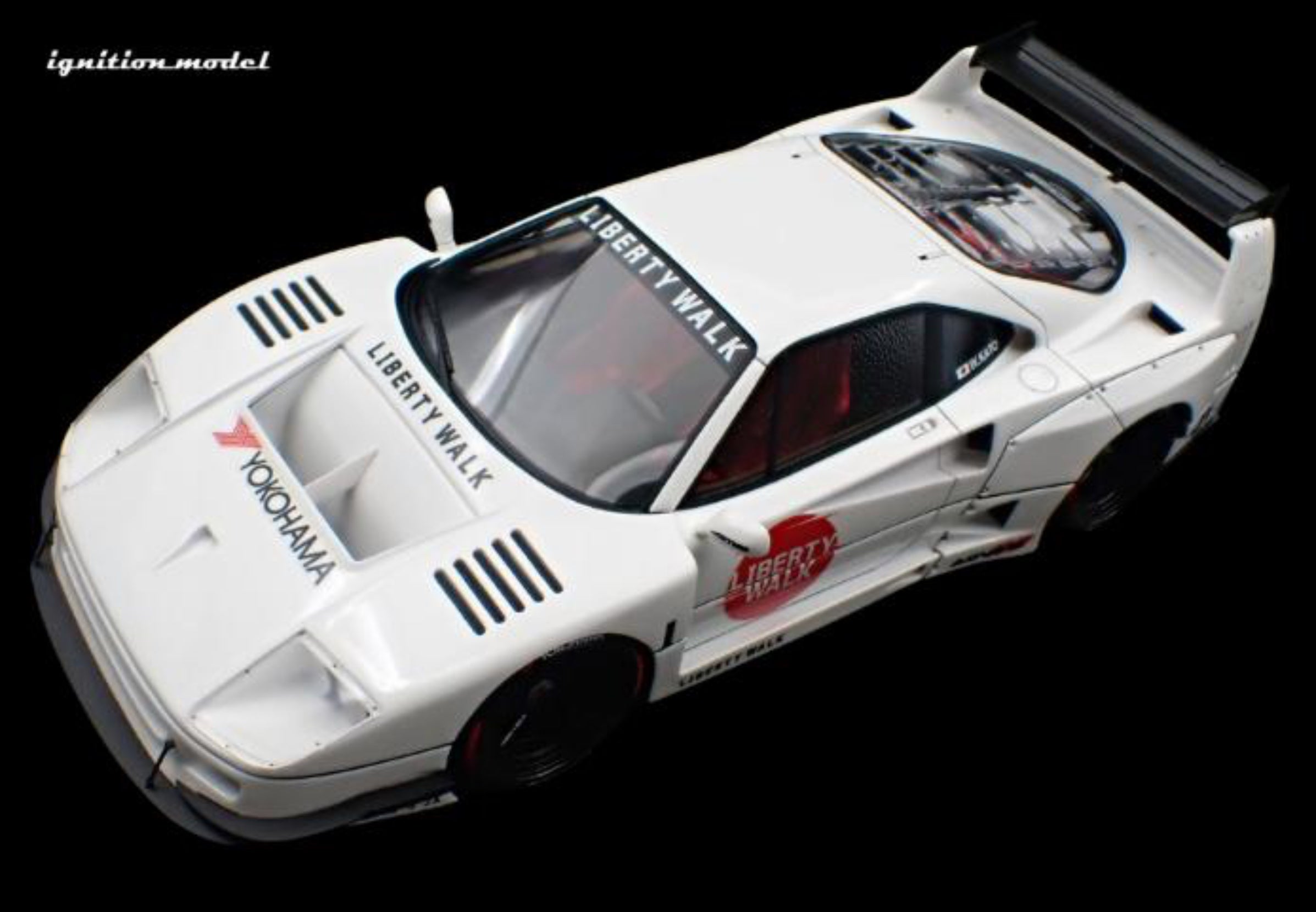 Ignition Model 1:18 LB-Works Ferrari F40 White IG3752 – Horizon