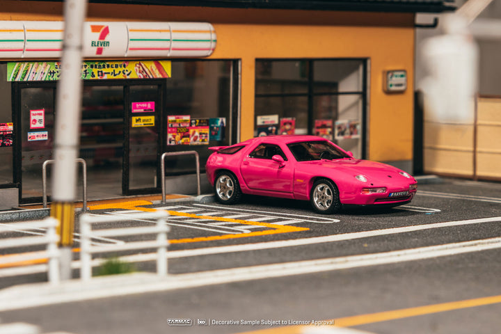 [Preorder] Tarmac Works 1:64 Porsche 928 GTS Rubystone Red T64G-084-RB