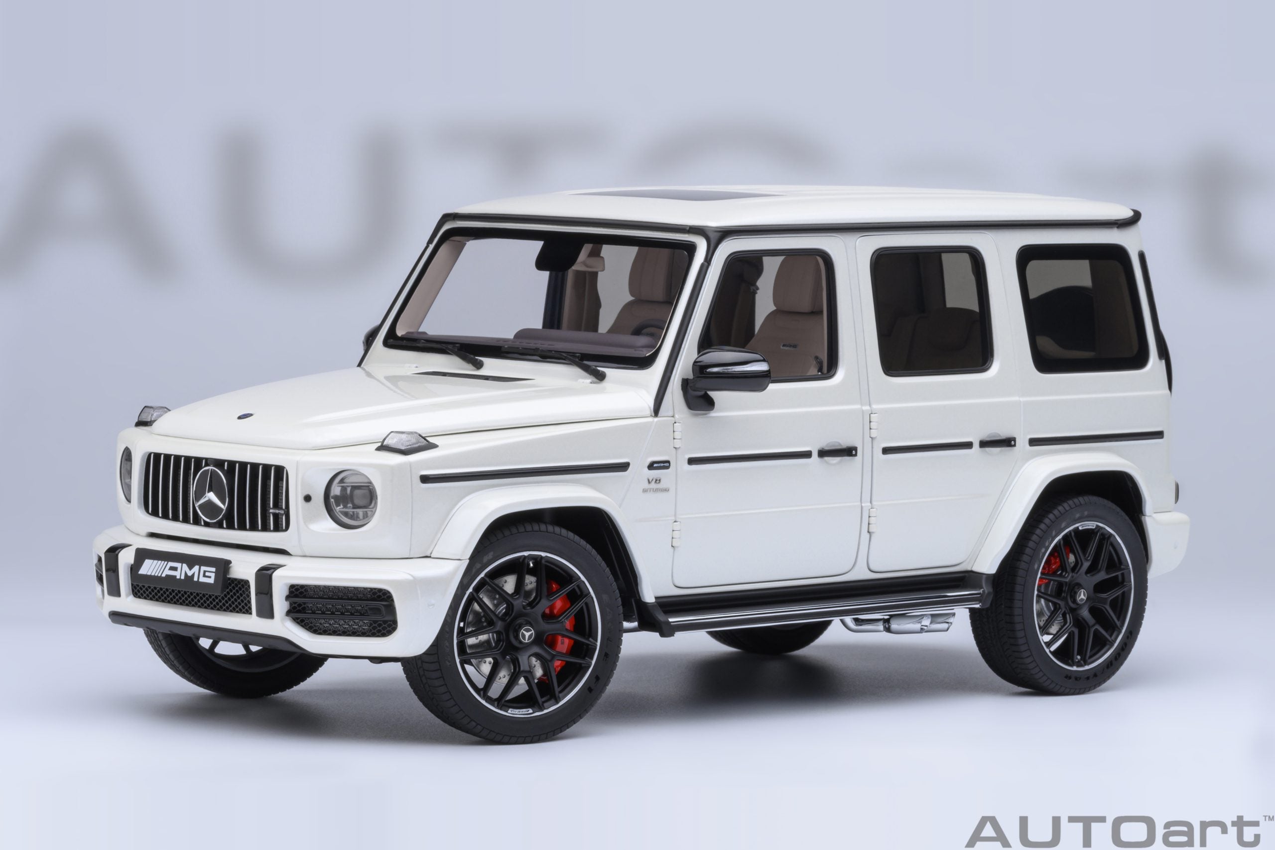 AUTOart 1:18 Mercedes-AMG G63 2019 (Designo Brilliant White) 76356