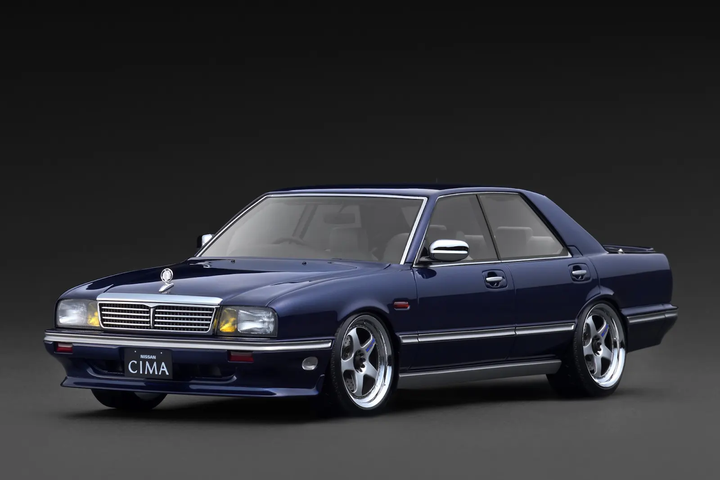 [Preorder] Ignition Model 1:18 NISSAN GLORIA CIMA (Y31) Dark Blue IG3901