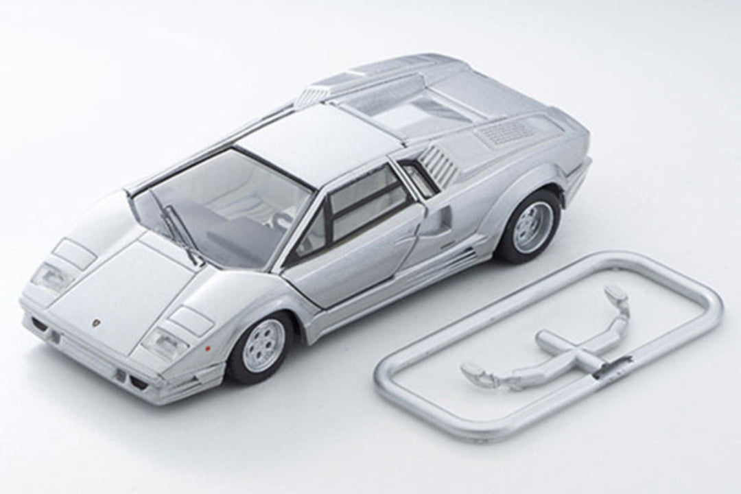 [Preorder] Tomytec TLVN 1:64 Lamborghini Countach 25th Anniversary (Silver)