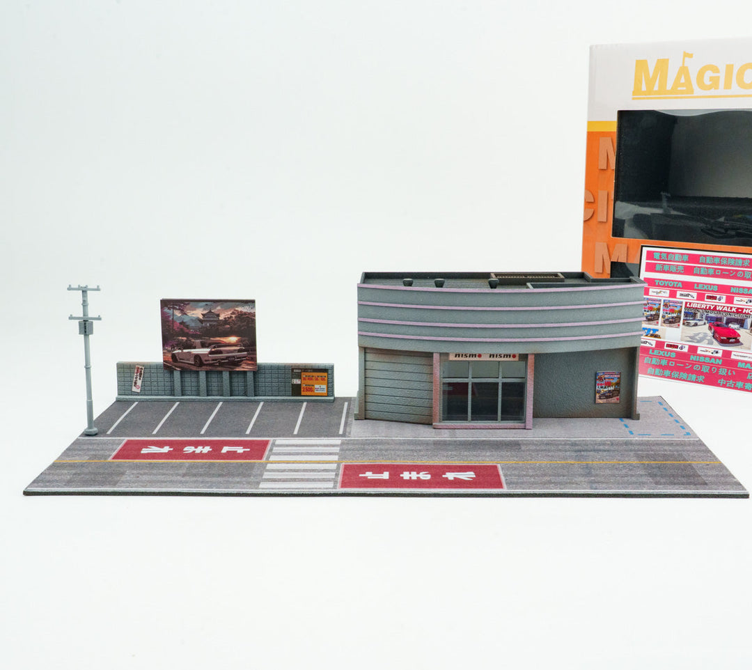Magic City 1:64 Japanese Nismo 4S Dealership (2 Colours) 110087/ 110088