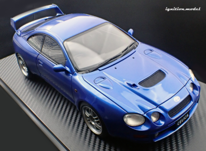 [Preorder] Ignition Model 1:18 "Toyota Celica GT-FOUR (ST205)  Blue Metallic IG3676