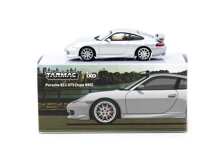 Tarmac Works 1:64 Porsche 911 GT3 (type 996) Silver T64G-069-SL
