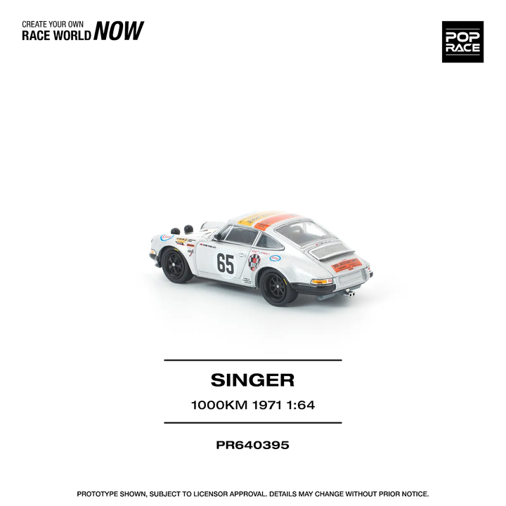[Preorder] POPRACE 1:64 Porsche SINGER SPA 1000KM 1971 PR640395