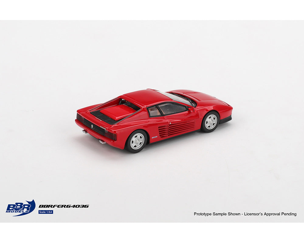[Preorder] BBR 1:64 1987 Ferrari Testarossa – Rosso Corsa BBRFER64036