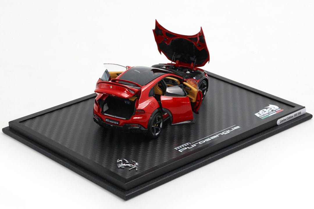 BBR 1:43 Ferrari Purosangue Panoramic Roof Full Open HE43002BST
