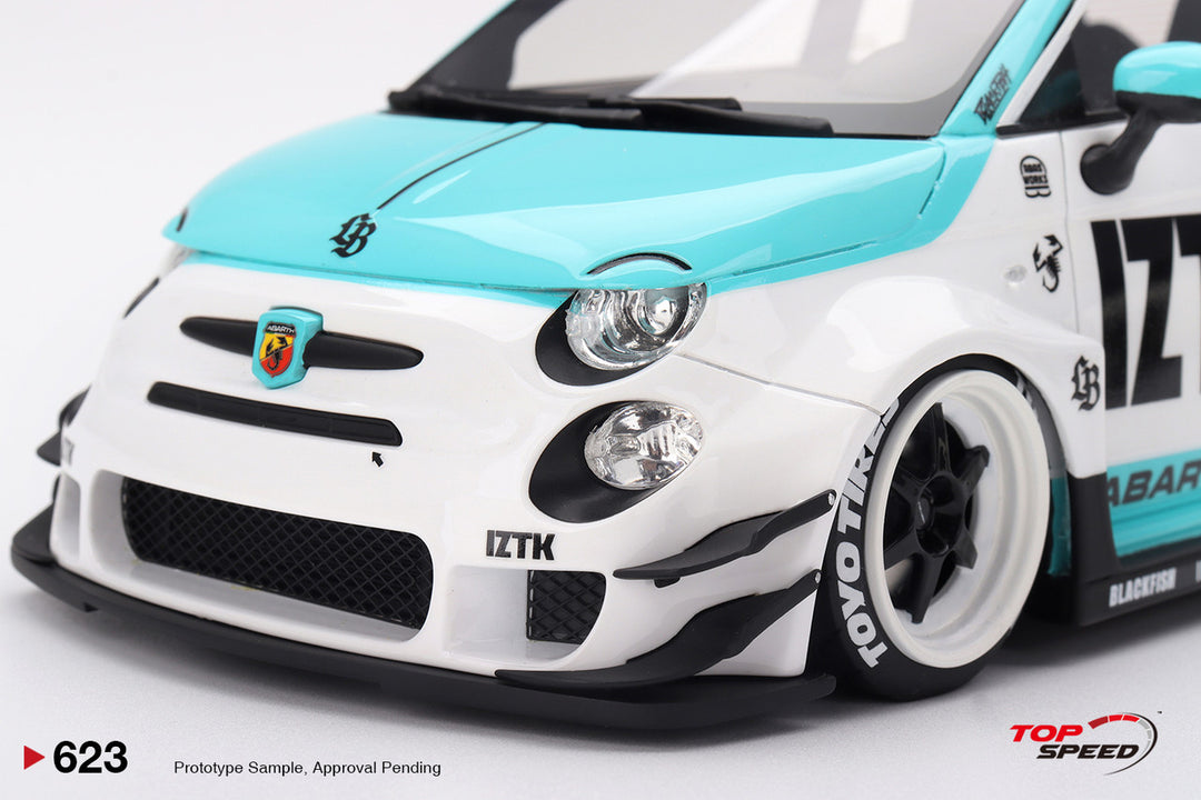 [Preorder] Topspeed 1:18 Abarth 595 LB-WORKS x Abas Works IZTK TS0623