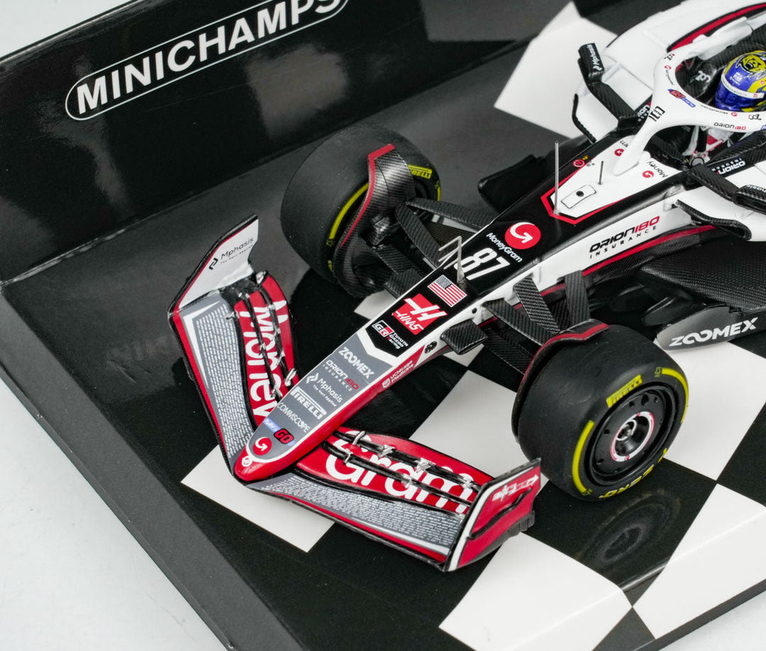 MINICHAMPS 1:43 MONEYGRAM HAAS F1 TEAM VF-25 - OLIVER BEARMAN - 2025 417251087
