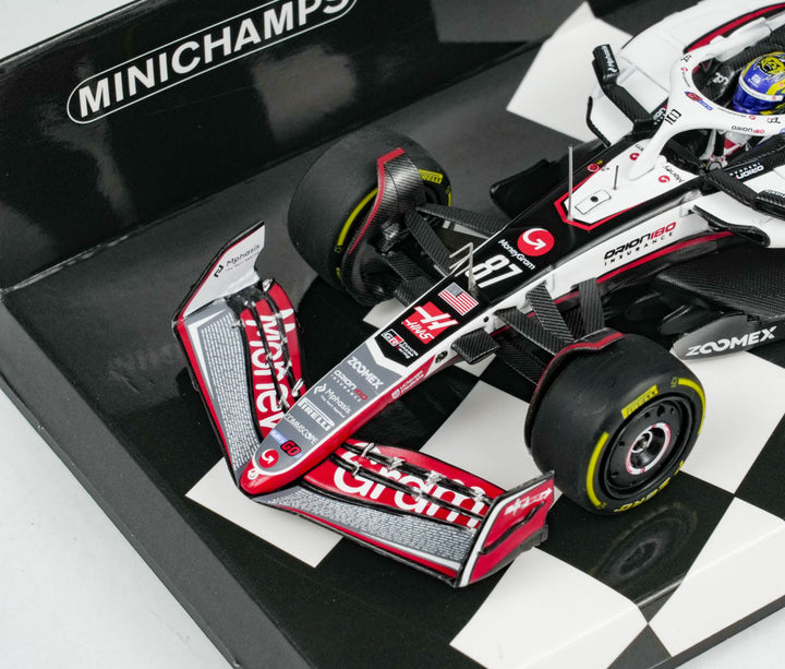 MINICHAMPS 1:43 MONEYGRAM HAAS F1 TEAM VF-25 - OLIVER BEARMAN - 2025 417251087