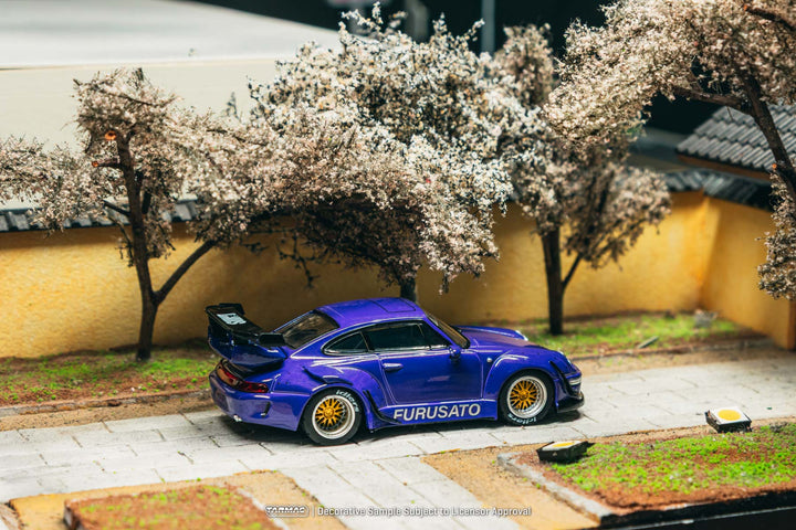 [Preorder] Tarmac Works 1:64 Porsche RWB 993 Furusato T64-TL017-FU
