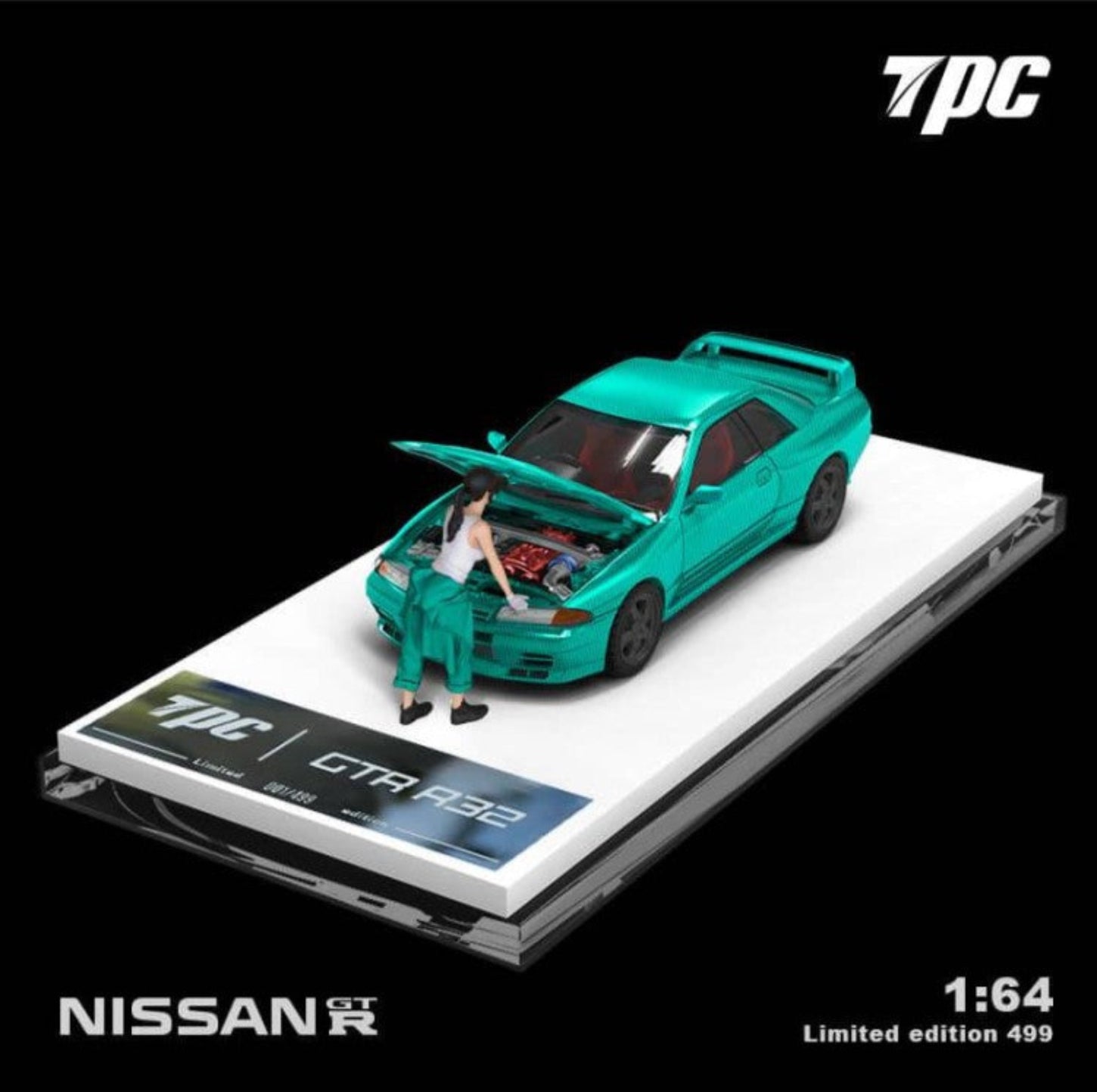 TPC 1:64 Nissan Skyline GT-R R32 (2 Versions) TPC644130 – Horizon