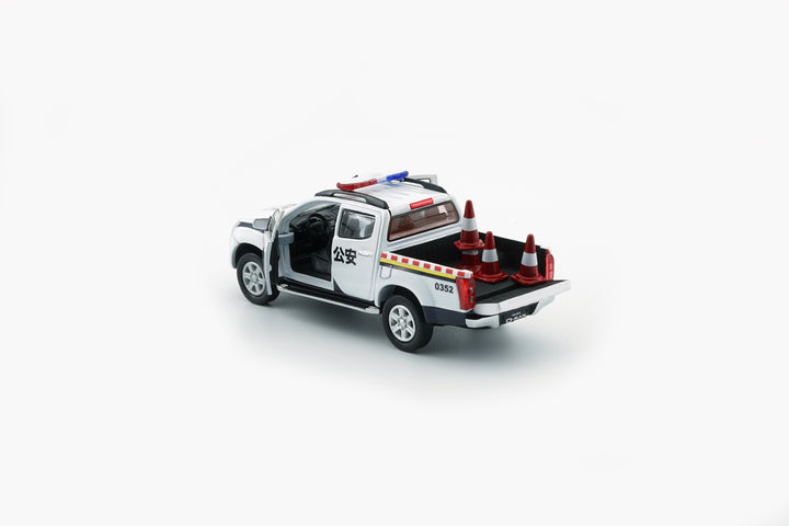 [Preorder] BMC 1:64 Isuzu D-Max 2018 - CHINA POLICE -LHD 64B0507