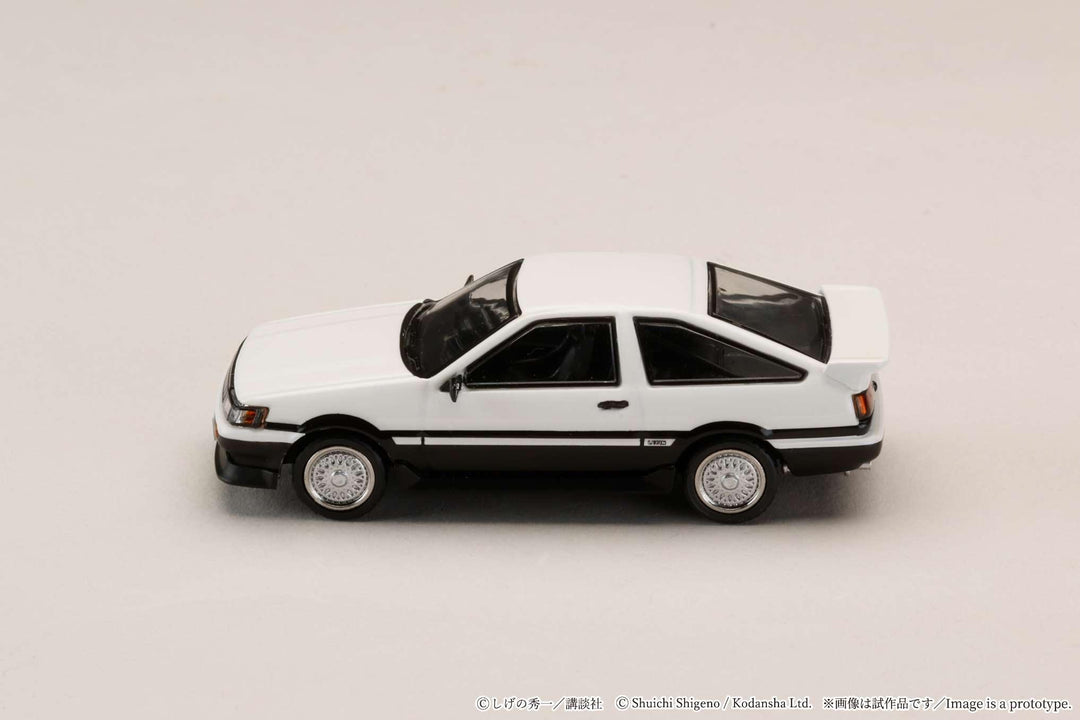 [Preorder] Hobby Japan 1:64 Toyota COROLLA LEVIN (AE86)/Initial D Wataru Akiyama vs Takumi Fujiwara HJDMD008B