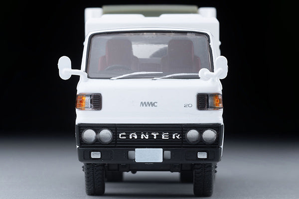 TLVN Tomica Limited Vintage Neo 1:64 Mitsubishi Fuso Canter Cleaning Truck White with Figure LV-N343b
