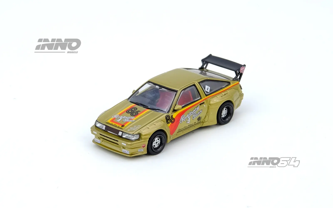 [Preorder] Inno64 1:64 TOYOTA PANDEM ROCKET BUNNY AE86 Levin IN64-AE86P-GLD