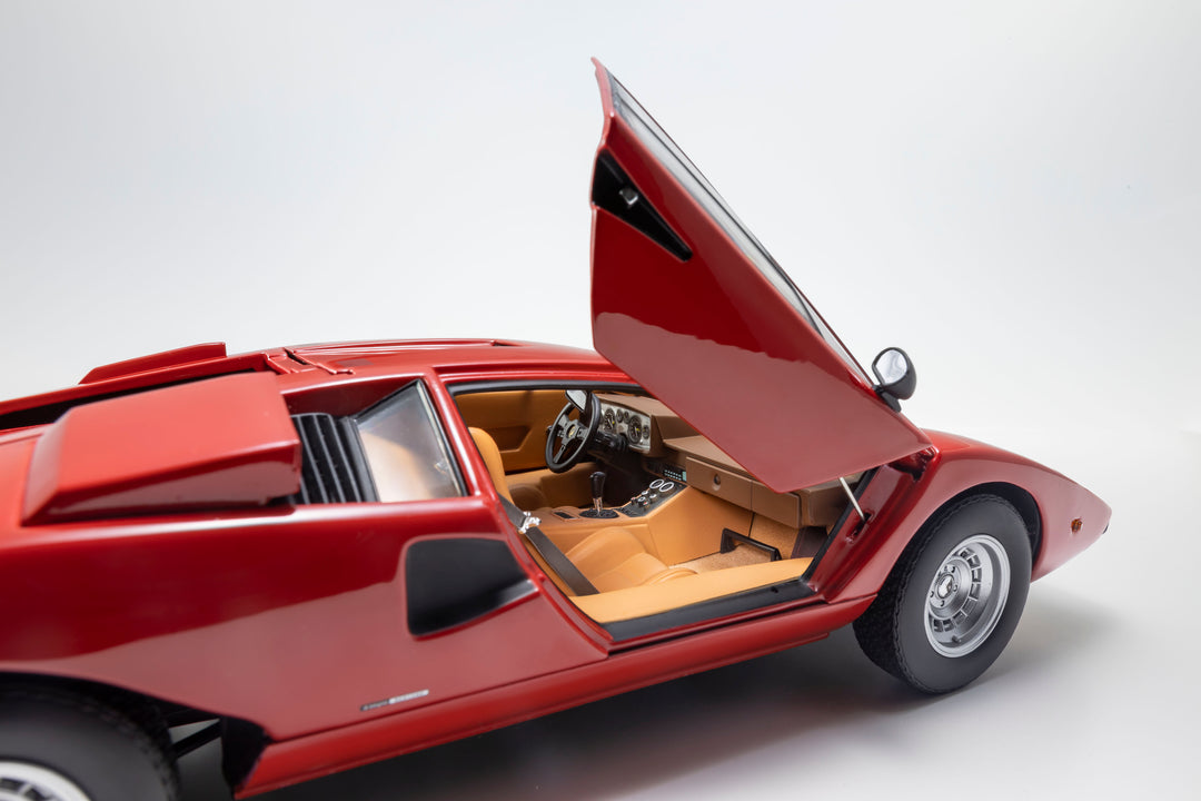 [Preorder] Kyosho 1:18 Lamborghini Countach LP 400 - Red 08321RT